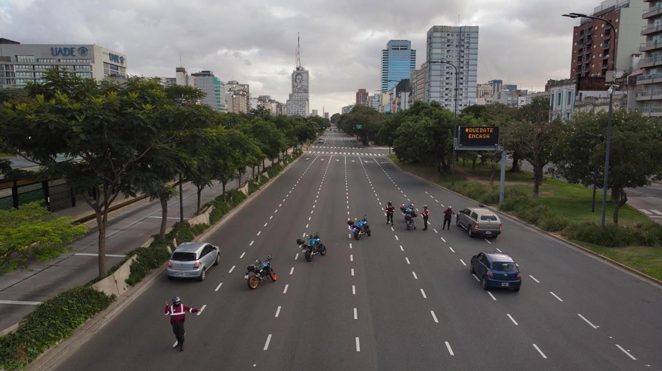 Ciudad de Buenos Aires en Viernes Santo.