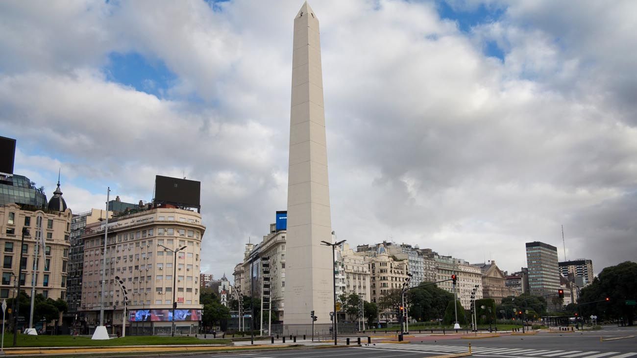 Ciudad de Buenos Aires en Viernes Santo.