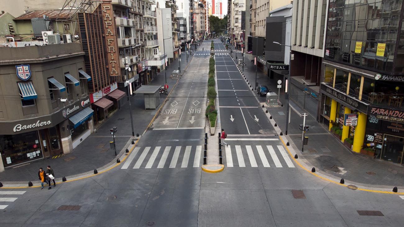 Ciudad de Buenos Aires en Viernes Santo.