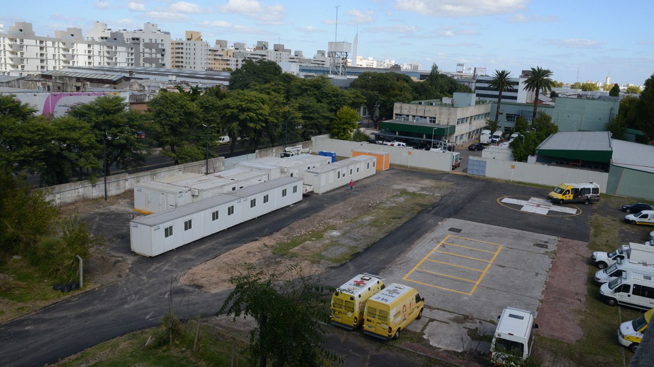 Recorrida por el hospital Muñiz, nuevo pabellón para coronavirus y laboratorio de test de coronavirus