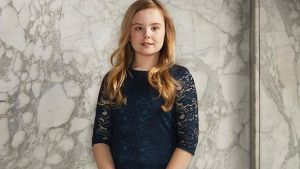 La hija menor de Máxima.