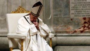 El Papa Francisco en una Semana Santa atípica.