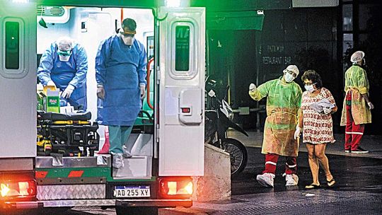Protocolo. La mayor cantidad de casos de coronavirus se registra en la Ciudad de Buenos Aires.