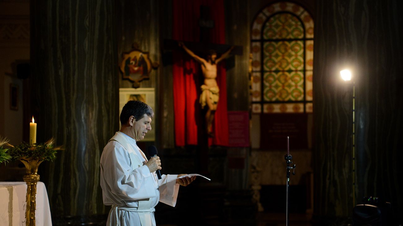 Misa virtual de pascua en cuarentena por coronavirus 