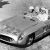 Stirling Moss en la Mille Miglia 1955.