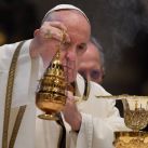  El Papa Francisco celebró la misa de Pascua en soledad 