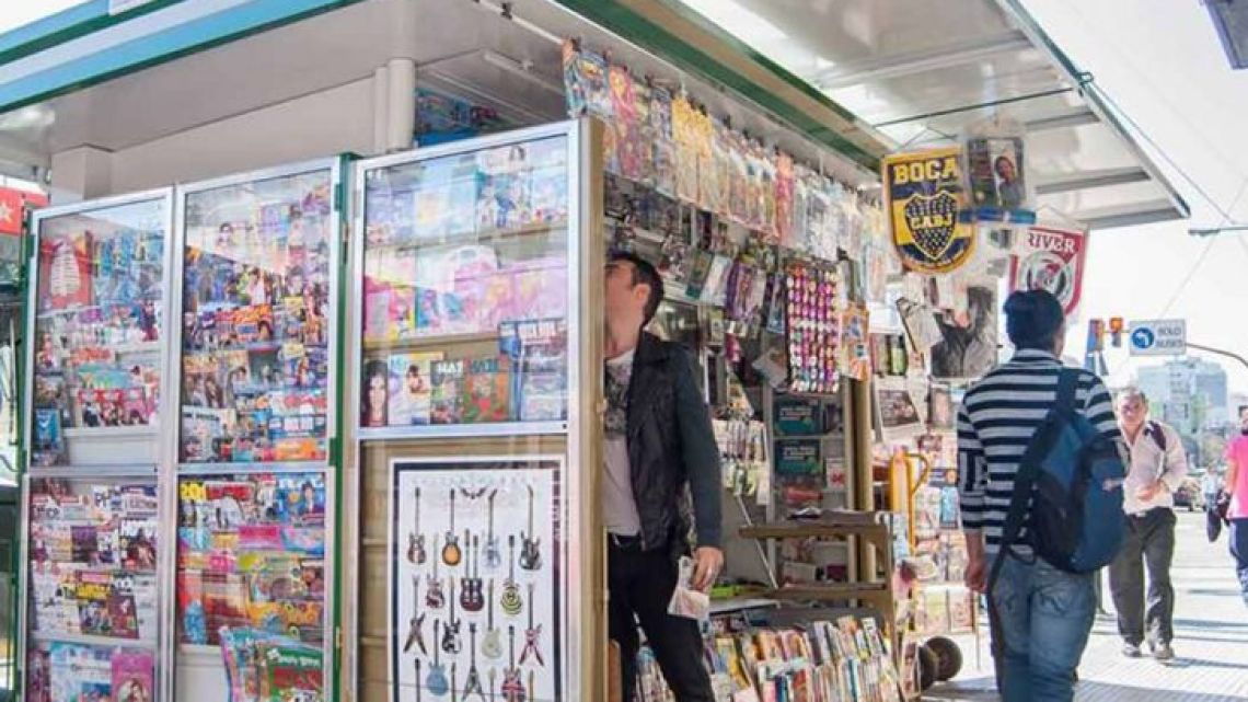 Kioscos de diarios y revistas | Foto:Cedoc