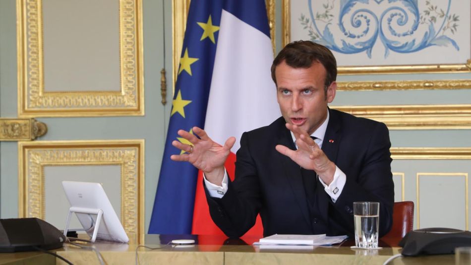 Emmanuel Macron 20200414