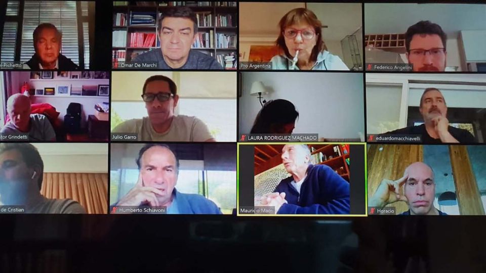 Mesa nacional de Juntos por el cambio