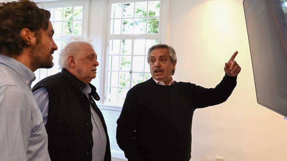 santiago-cafiero-gines-gonzalez-garcia-alberto-fernandez na