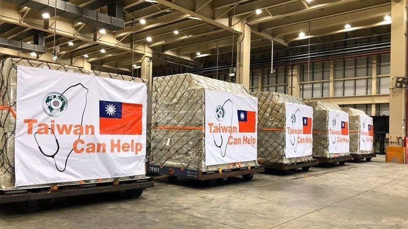 Cargamentos de ayuda humanitaria del gobierno de Taiwan