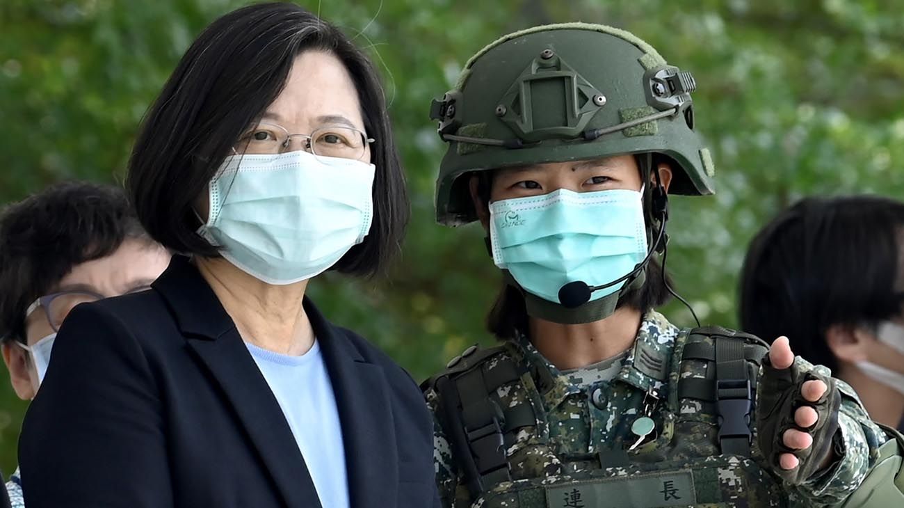 La presidenta de Taiwan Tsai Ing-wen