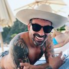 Pocho Lavezzi en una exclusiva isla en cuarentena