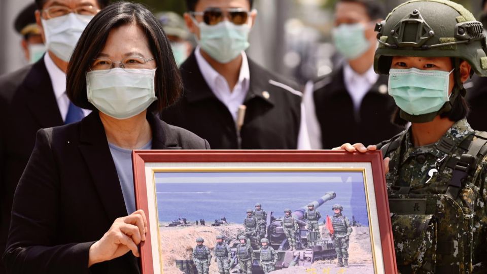 presidenta de Taiwan Tsai Ing-wen 20200415