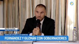 Guzmán, en la previa a la oferta a los bonistas.