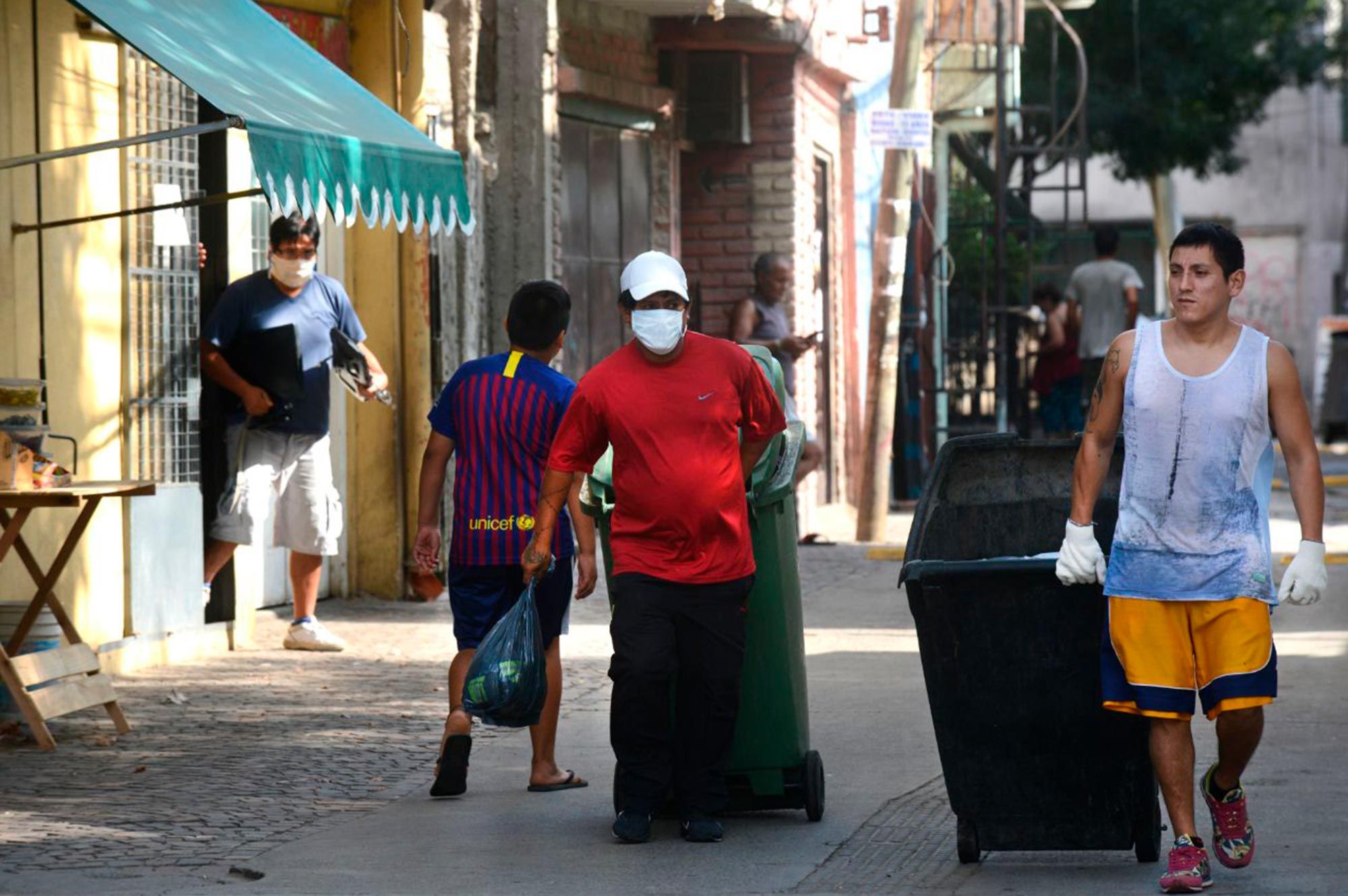 Postales de la Ciudad de Buenos Aires afectada por el Coronavirus.