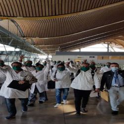 Médicos cubanos en España para enfrentar al coronavirus | Foto:Cedoc