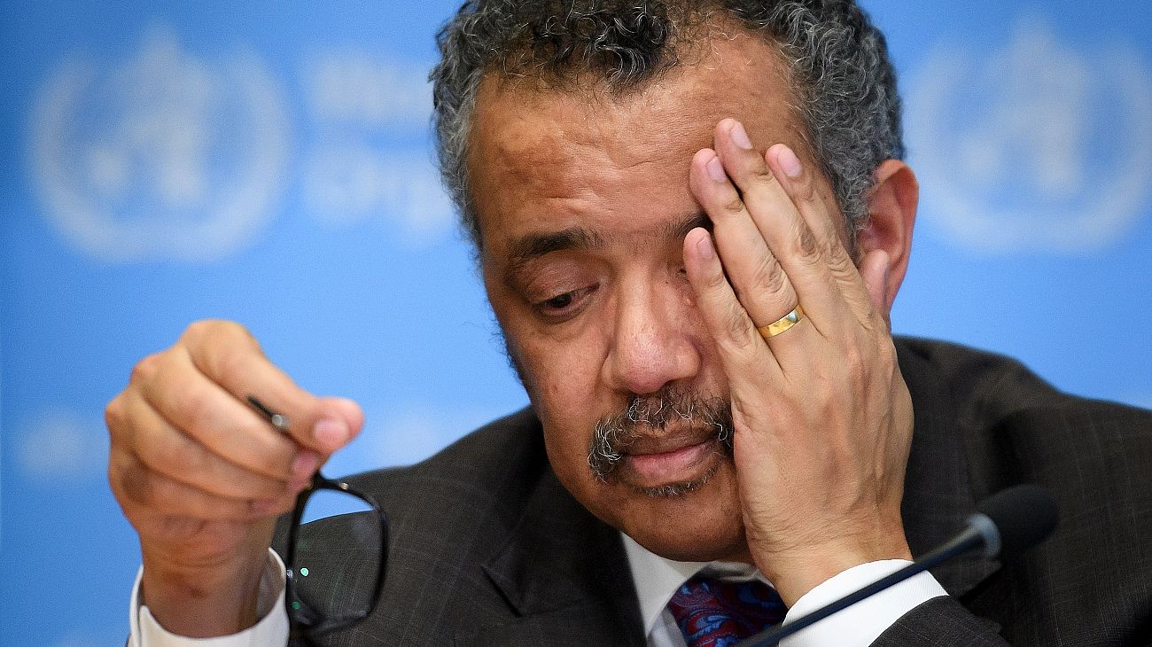 Tedros Adhanom, titular de la OMS.