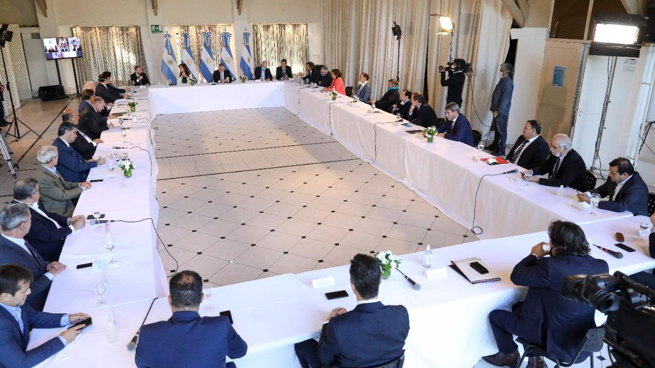 Reunión de gobernadores con el Presidente | Foto:cedoc