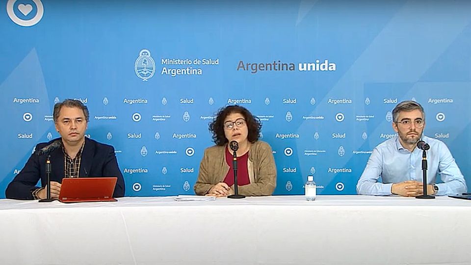 El reporte día del ministerio de Salud por Coronavirus