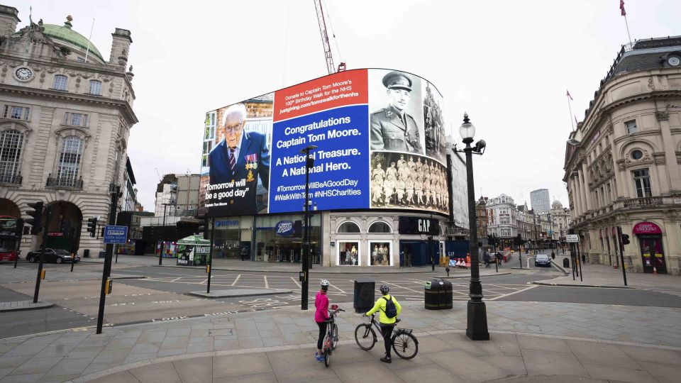 Inglaterra en cuarentena