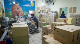 legisladores porteños Frente de Todos donaron alimentos curas villeros Bajo Flores g_20200420