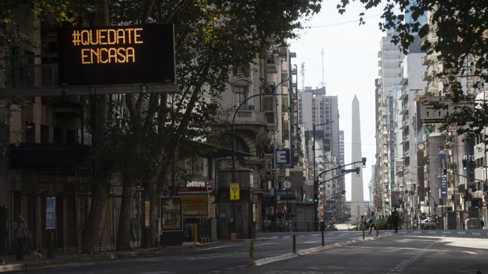 buenos aires cuarentena obelisco