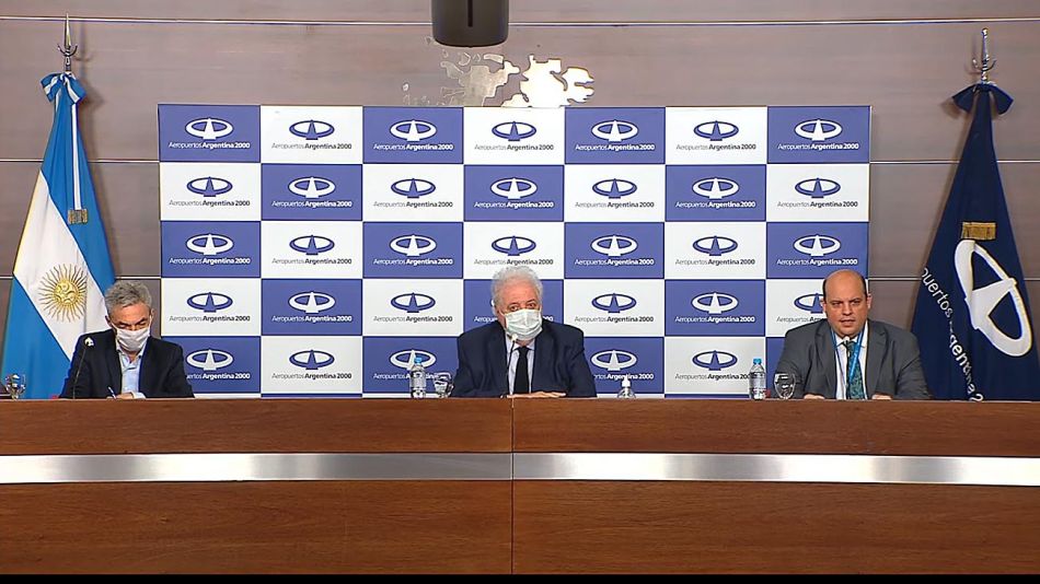 Conferencia de prensa Salud Aeropuerto 20200420