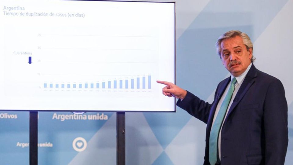 El presidente Alberto Fernández.