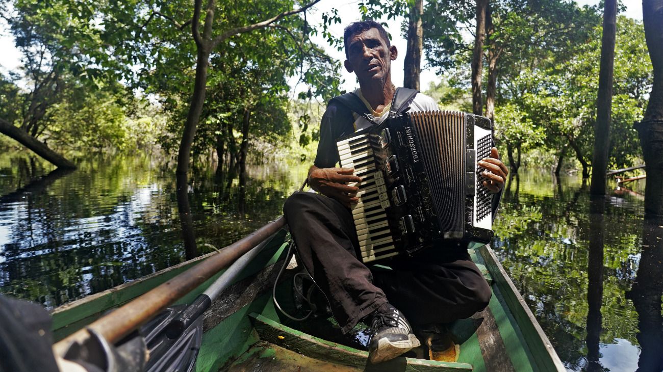 El 22 de abril se celebra el Día de la Tierra. Amazonas, Brasil