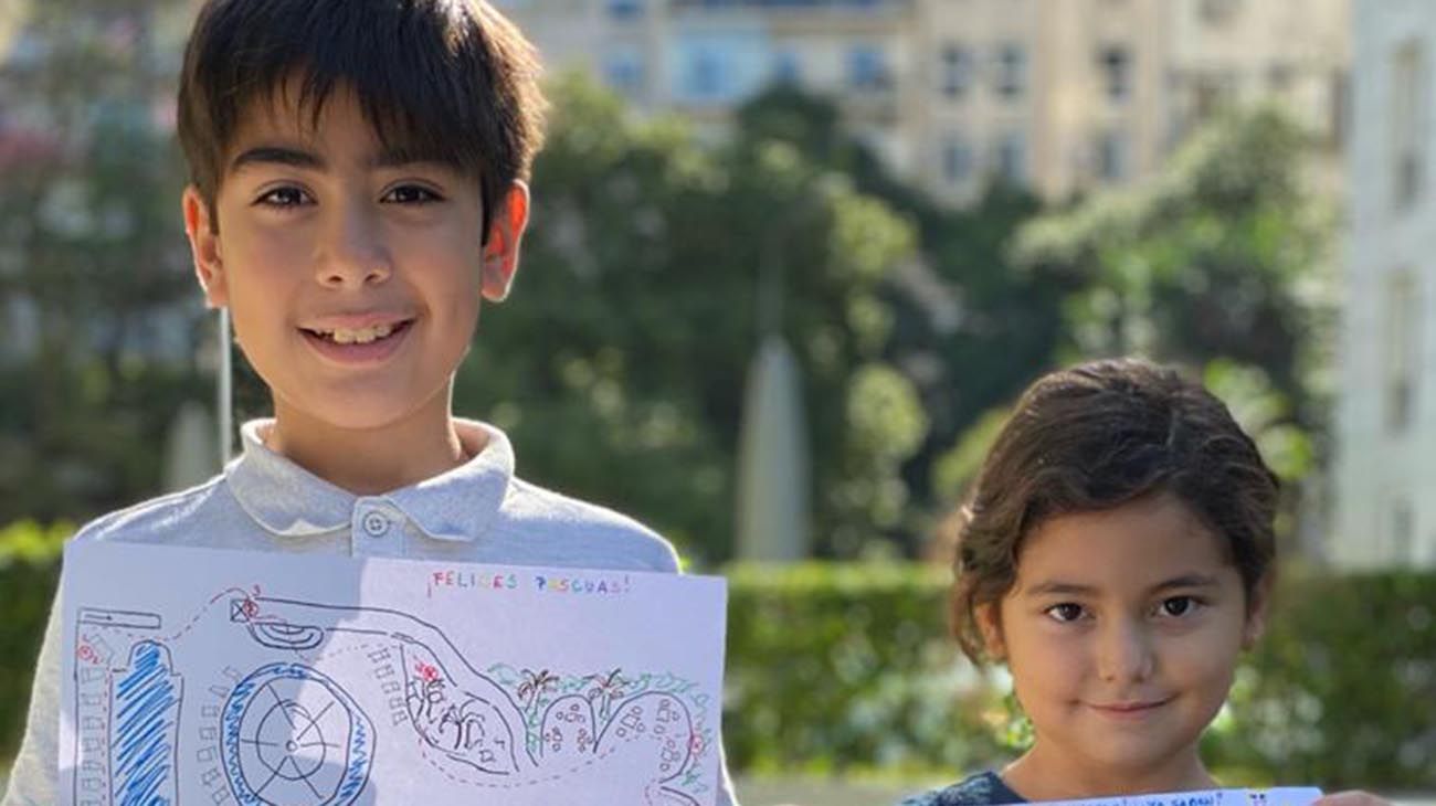 Juan Gaffuri chef del four seasons que está pasando la cuarentena con su familia en el hotel. 