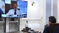 Buenos Aires: Videoconferencia entre Sergio Massa y Roberto Salvarezza 20200421