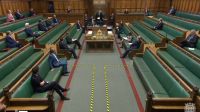 parlamento britanico aislamiento AFP