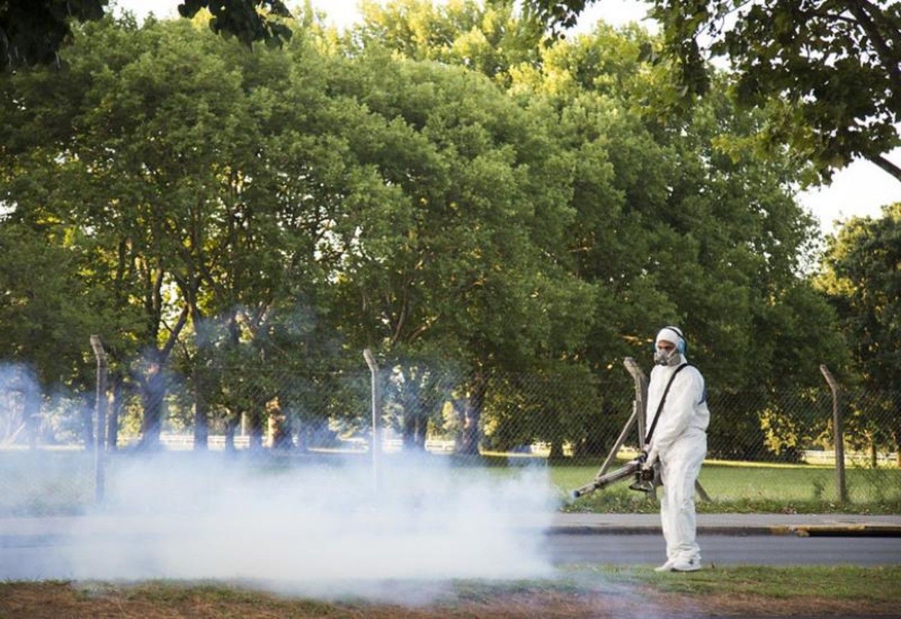 En el marco de la cuarentena, se realizaron acciones de fumigación en municipios