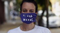 La Plata: Partido Kolina en La Plata campaña "barbijo feminista" visibilizar violencia y femicidios 20200422