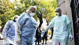 Buenos Aires: Un muerto y siete contagiados en un geriátrico de Parque Avellaneda 20200422