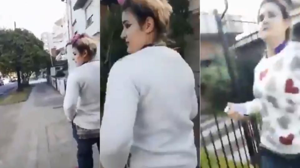 Violó la cuarentena y atacó a un policía con gas pimienta.