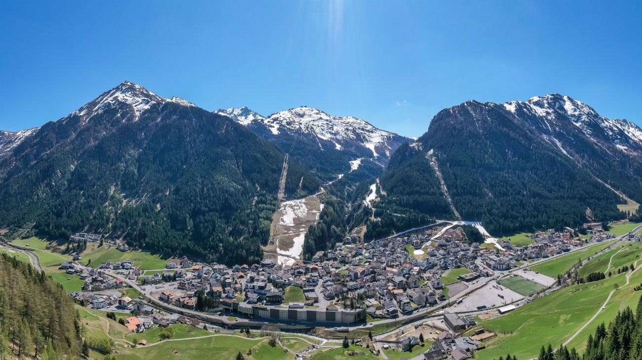 El pueblo de Ischgl, en el Tirol occidental, la región más afectada de Austria