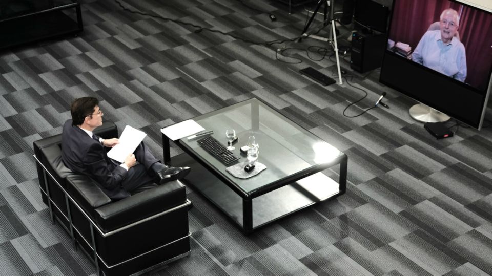 Martín Wolf, en la entrevista con Jorge Fontevecchia.