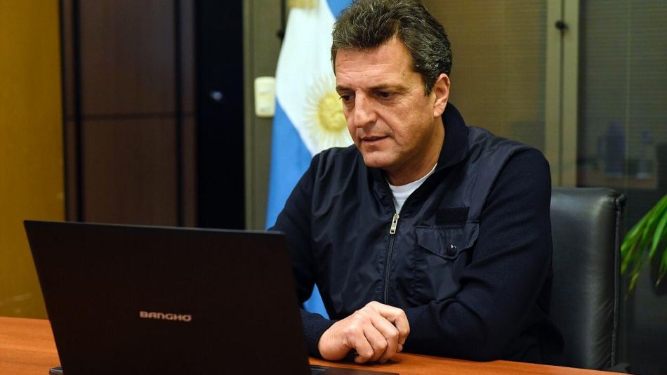 Titular de la Cámara de Diputados, Sergio Massa.