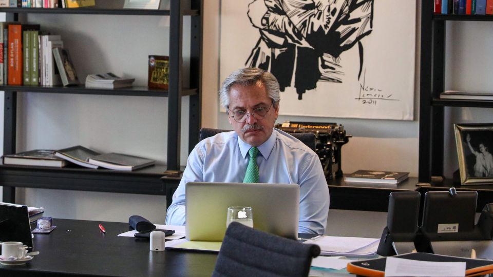 El presidente Alberto Fernández.