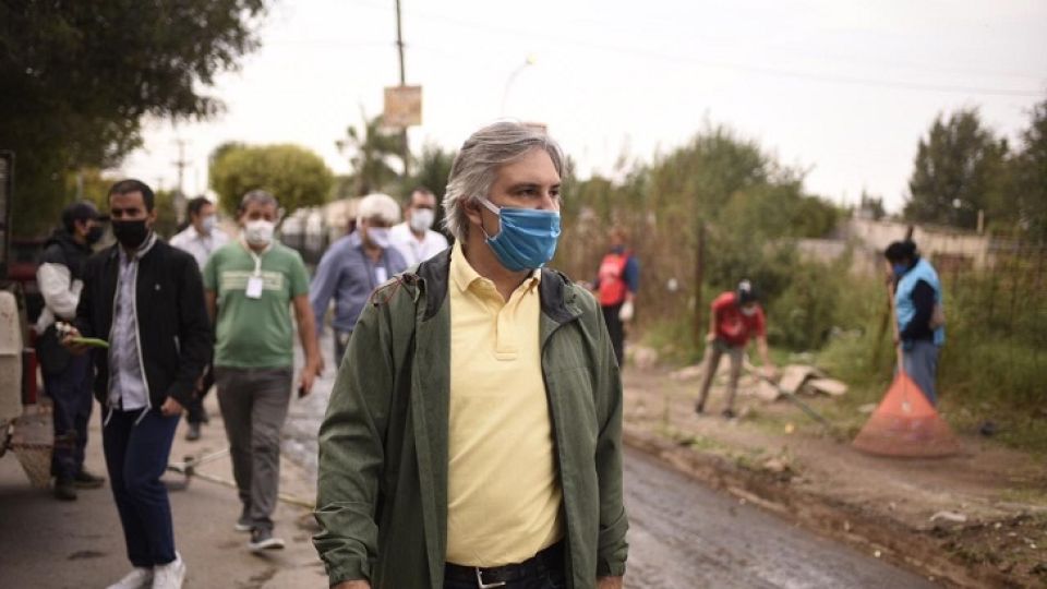 TERRITORIO. Llaryora continúa con las recorridas y Vigo bajó a la tropa propia.
