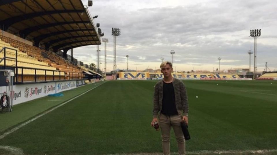 VILLARREAL. El pibe estuvo este año en España y su fútbol fue de agrado.