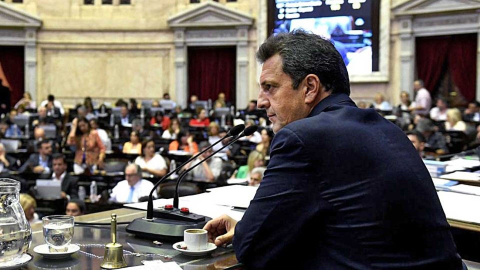 En movimiento. Sergio Massa busca mostrarse activo.