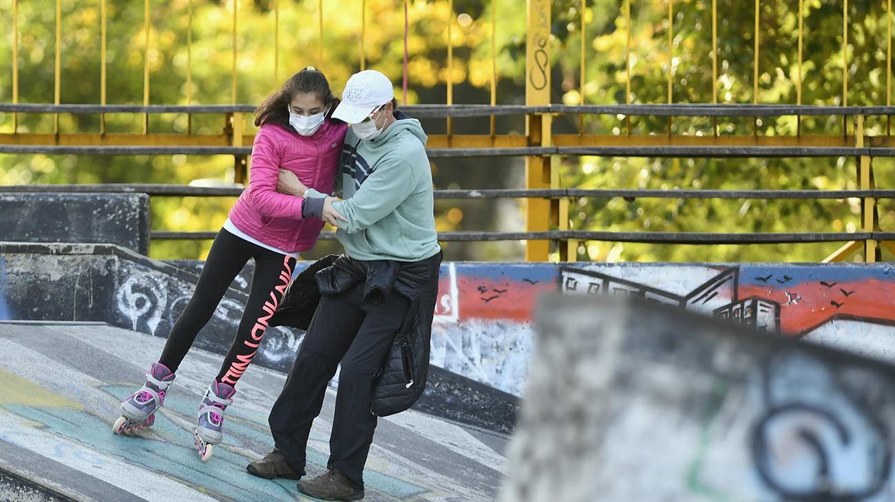 Escenas de la vida cotidiana en el día 38 del aislamiento preventivo obligatorio en la ciudad de Buenos Aires.