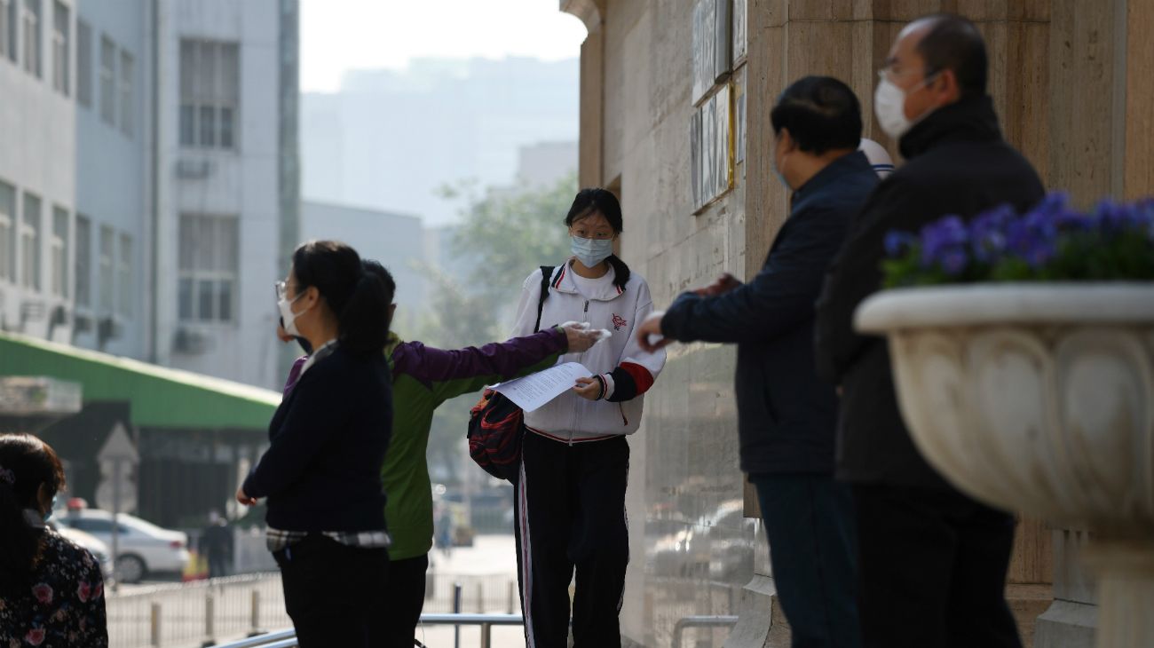 Cuarentena flexibilizada en China