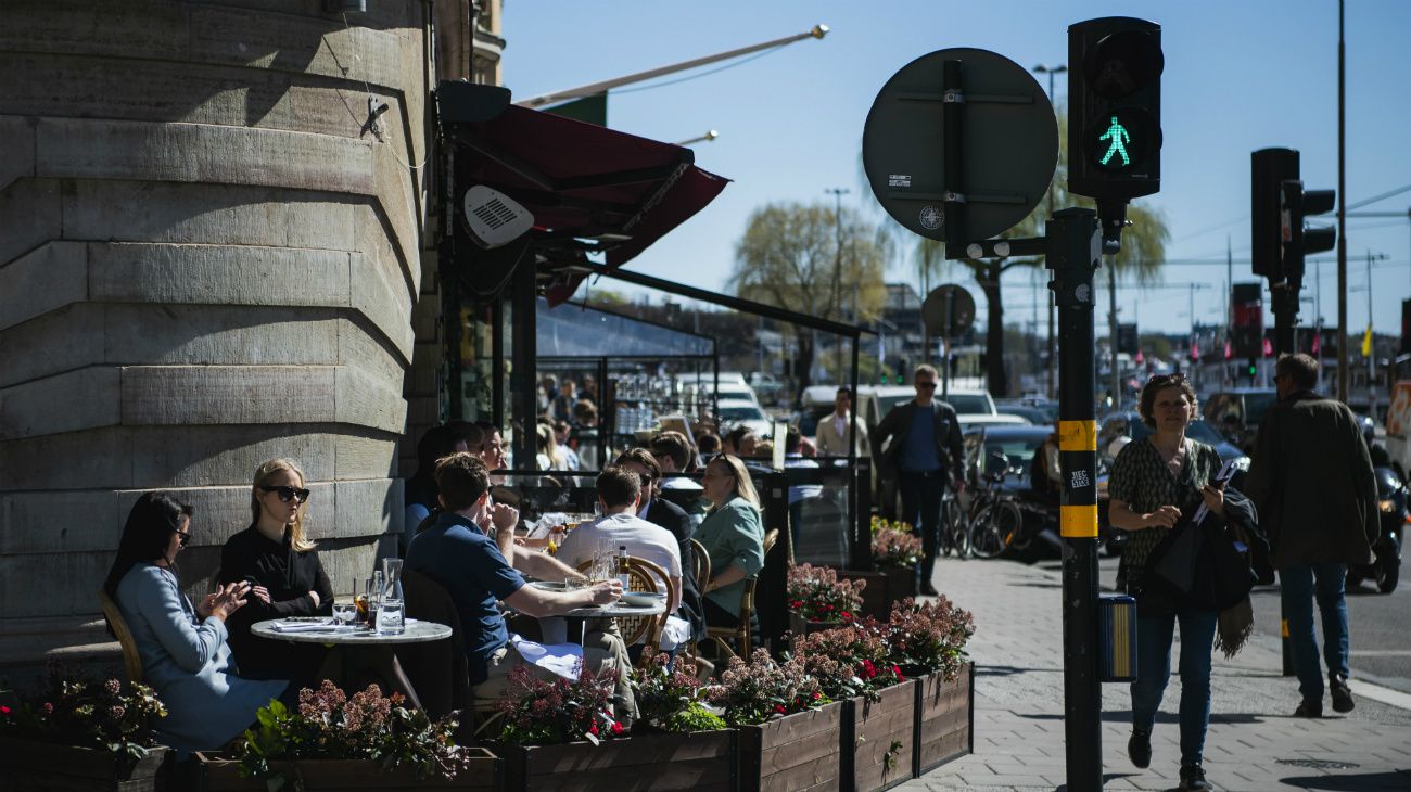 Cuarentena flexibilizada en Suecia