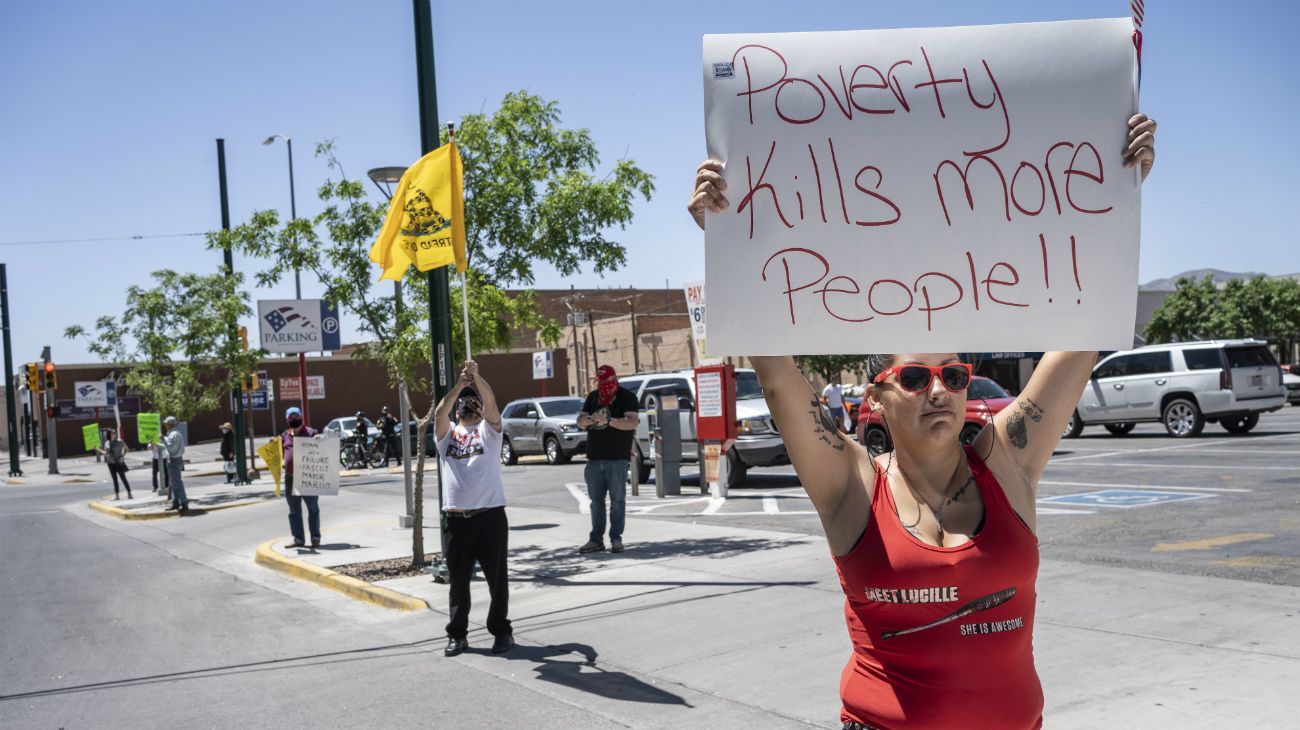 Estados Unidos: Protestas de grupos conservadores contra las medidas de quedarse en casa