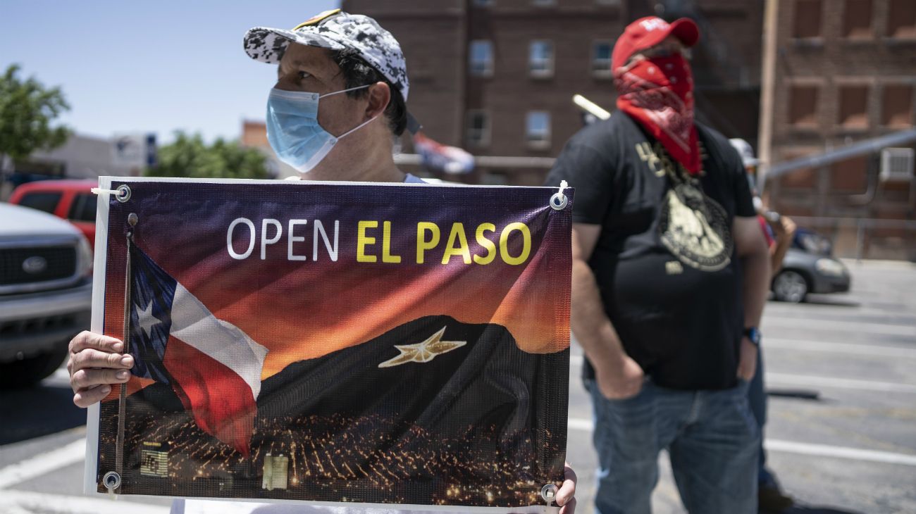 Estados Unidos: Protestas de grupos conservadores contra las medidas de quedarse en casa