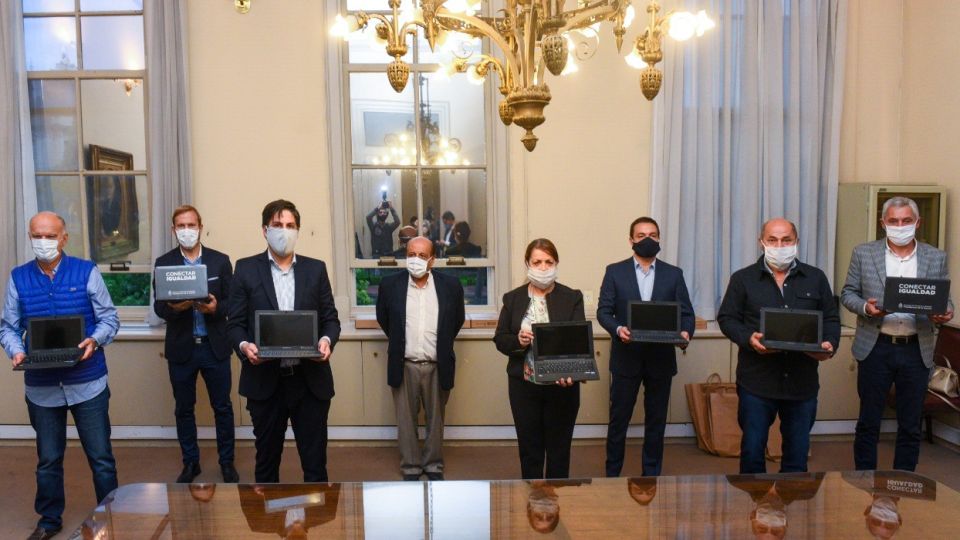 Las 135 mil netbooks estaban en un depósito del Correo en Tortuguitas. Se incorporaron a Conectar Igualdad.